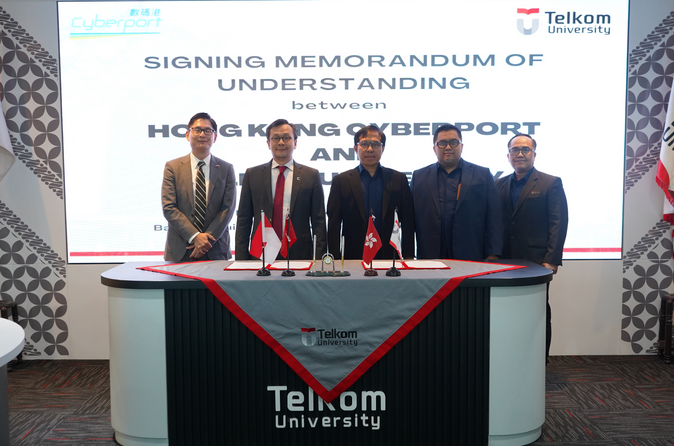 Cyberport dan Telkom University Jalin Kemitraan untuk Percepat Perluasan Teknologi Hong Kong di ASEAN dan Belt & Road