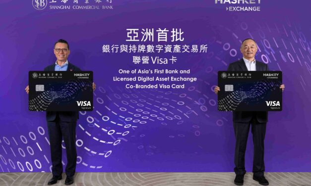 Shanghai Commercial Bank dan HashKey Exchange Bersatu untuk Meluncurkan Salah Satu Kartu Visa Co-Brand Pertama di Asia yang Menggabungkan Bank dan Bursa Aset Digital Berlisensi