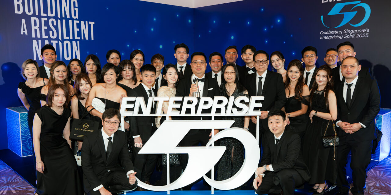 Watch Exchange Raih Penghargaan 50 Perusahaan Terbaik Singapura atas Transformasi Industri dan Keunggulan Profesional