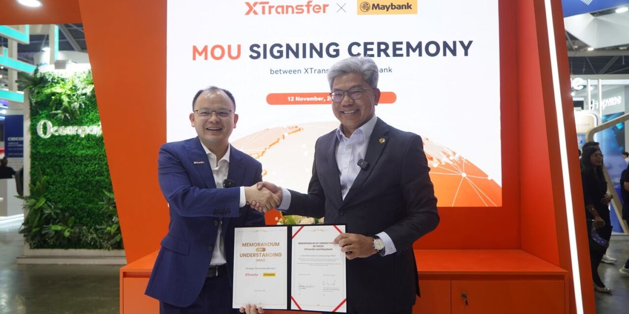 XTransfer dan Maybank Umumkan Kemitraan Strategis di Singapore FinTech Festival 2025