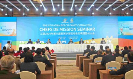 Sanya Selenggarakan Seminar Chefs de Mission untuk Asian Beach Games ke-6
