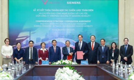 VinSpeed dan Siemens Mobility Jalin Kemitraan Strategis untuk Pengembangan Kereta Cepat di Vietnam