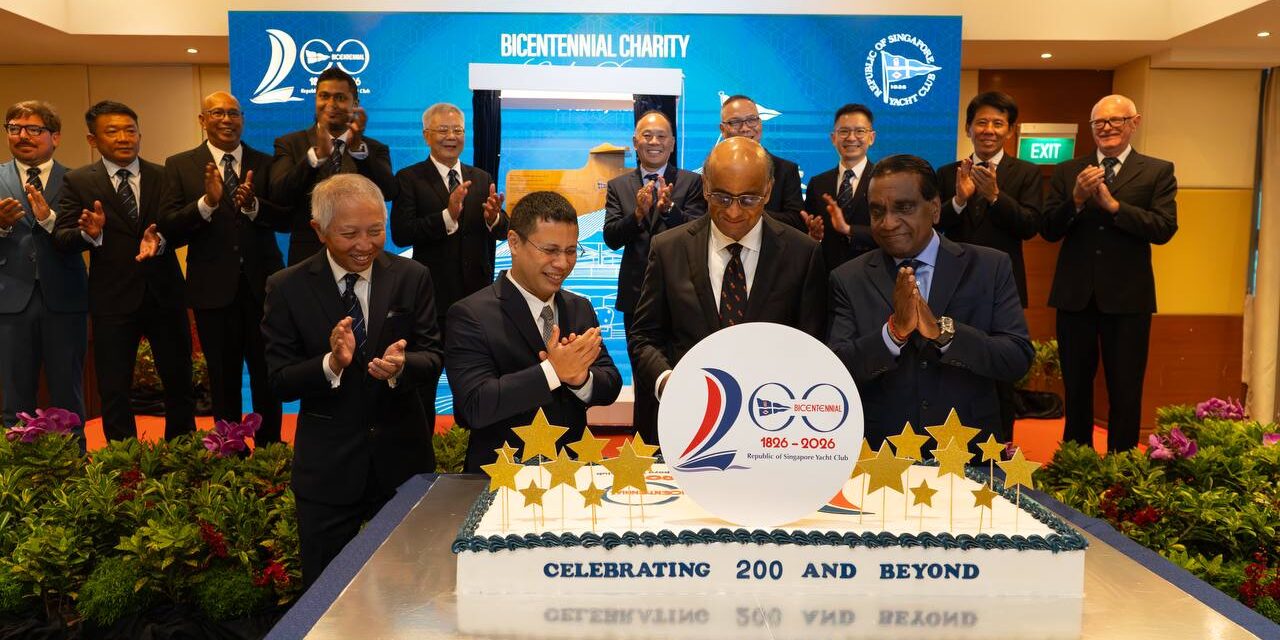 Republic of Singapore Yacht Club Rayakan 200 Tahun dengan Gala Amal Dwiabad ke-200, Berhasil Himpun Lebih dari S$326.000 untuk President’s Challenge 2026