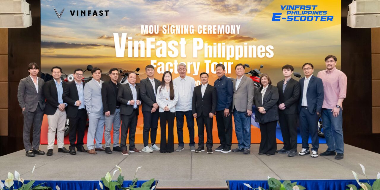VinFast Teken Kerja Sama Strategis dengan 14 Distributor e-scooter di Filipina