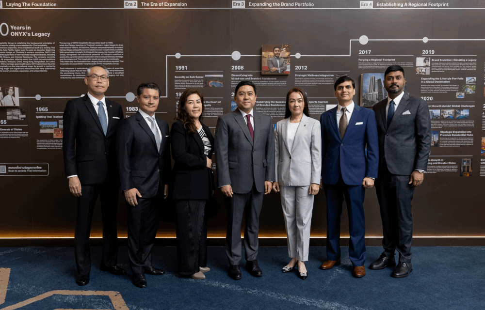ONYX Hospitality Group Rayakan Ulang Tahun ke-60, Targetkan Pendapatan THB 10,33 Miliar dengan Rencana Ekspansi THB 5,5 Miliar
