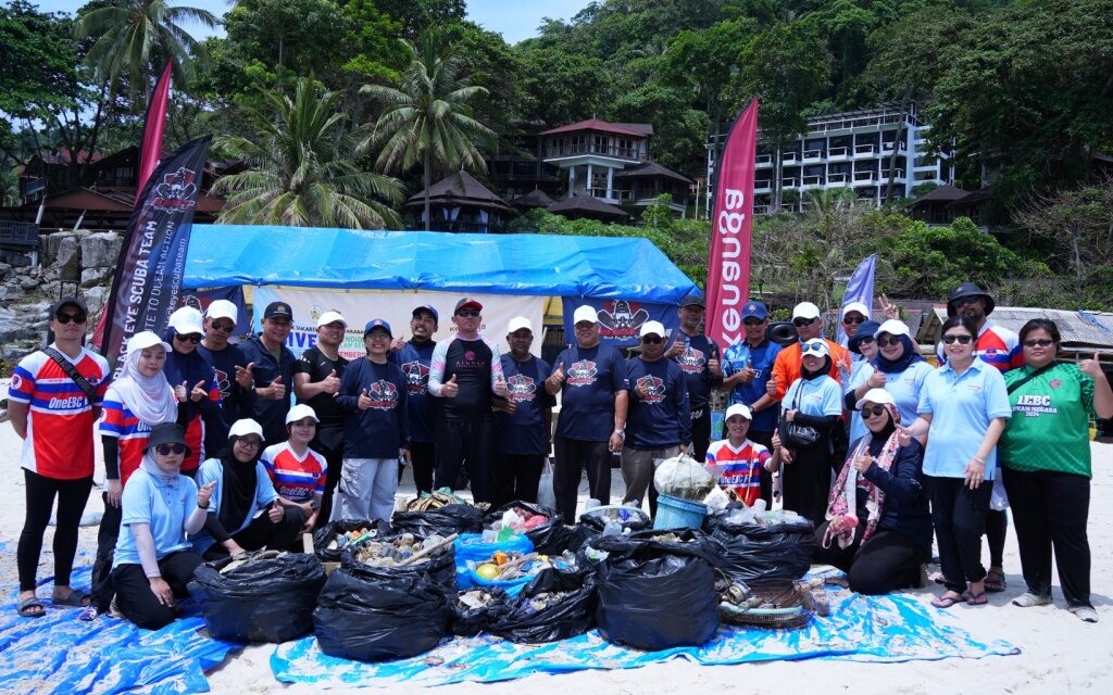 Fase 4 Proyek Relawan Internasional Dive Against Debris® Digelar di Pulau Redang, Hadirkan Aksi Bersih Pantai dan Edukasi Lingkungan