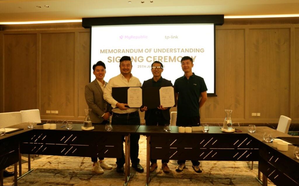 MyRepublic dan TP-Link Teken Nota Kesepahaman untuk Memperkuat Konektivitas UKM di Singapura