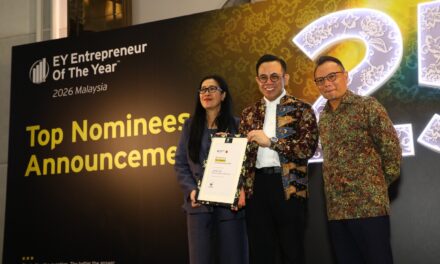 Pendiri sekaligus CEO Media OutReach Newswire Jennifer Kok Terpilih sebagai Salah Satu Nominasi Unggulan dalam Kategori Pengusaha Wanita pada Ajang EY Entrepreneur Of The Year™ 2026 Malaysia